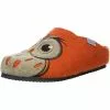 Tofee Damen Hausschuhe Pantoffeln Naturwollfilz (Eule) Orange - Orange 2 Tofee Damen Hausschuhe Pantoffeln Naturwollfilz (Eule) Orange - Orange -Schuhladen 10001961 01