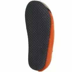 Tofee Damen Hausschuhe Pantoffeln Naturwollfilz (Eule) Orange - Orange -Schuhladen 10001961 03