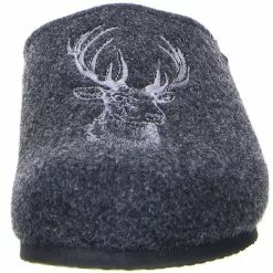 Tofee Herren Hausschuhe (Hirschkopf) Anthrazit - Anthrazit -Schuhladen 10002118 04