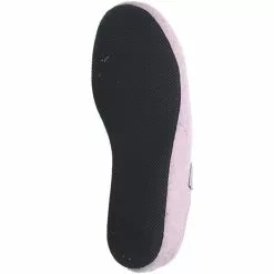 Tofee Damen Hausschuhe Pantoffeln Naturwollfilz (Glitzersteine) Rosa -Schuhladen 10002170 03