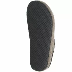 Tofee Herren Hausschuhe Pantoffeln Naturwollfilz Beige/braun - Beige -Schuhladen 10002171 03