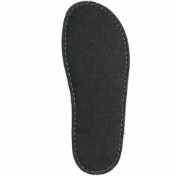 Tofee Herren Hausschuhe Pantoffeln Naturwollfilz Anthrazit - Anthrazit -Schuhladen 10237788 03