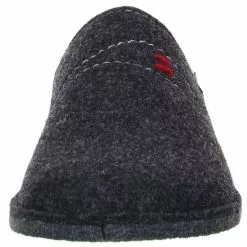 Tofee Herren Hausschuhe Pantoffeln Naturwollfilz Anthrazit - Anthrazit -Schuhladen 10237788 04