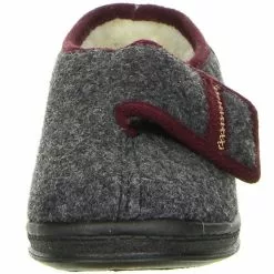 Comfort Damen Hausschuhe Anthrazit - Anthrazit -Schuhladen 10237878 04