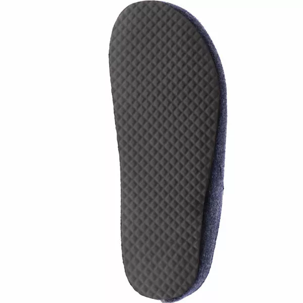 Tofee Herren Hausschuhe (Hirschkopf) Blau - Blau 5 Tofee Herren Hausschuhe (Hirschkopf) Blau - Blau – Bild 3
