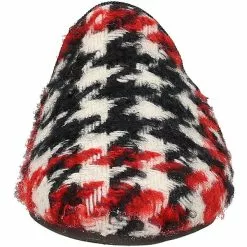 Living Kitzbühel Hausschuhe Pantoffeln - Schwarz/rot -Schuhladen 10712210 03