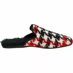 Living Kitzbühel Hausschuhe Pantoffeln - Schwarz/rot -Schuhladen 10712210 04