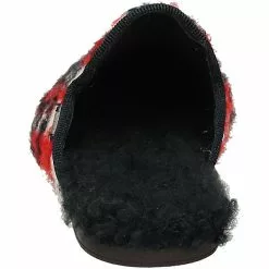 Living Kitzbühel Hausschuhe Pantoffeln - Schwarz/rot -Schuhladen 10712210 05