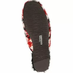 Living Kitzbühel Hausschuhe Pantoffeln - Schwarz/rot -Schuhladen 10712210 07