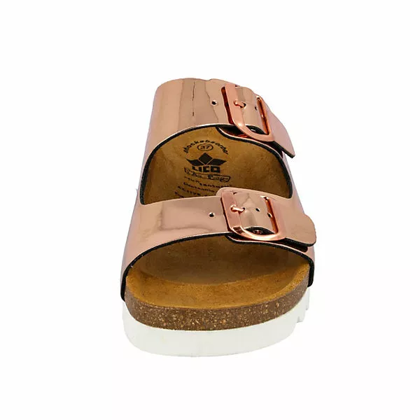 LICO Pantolette Bioline Chic Hausschuhe - Rosa 5 LICO Pantolette Bioline Chic Hausschuhe - Rosa – Bild 3