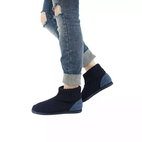 Giesswein Hüttenschuhe Kramsach Adults Hüttenschuhe - Dark Blue Denim 11 Giesswein Hüttenschuhe Kramsach Adults Hüttenschuhe - Dark Blue Denim – Bild 9