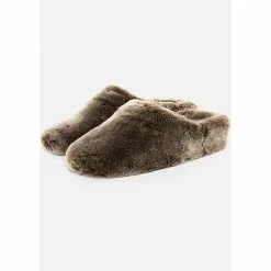 Giesswein Fell-Hausschuhe Gaschurn Hausschuhe - Braun/beige -Schuhladen 11915363 04
