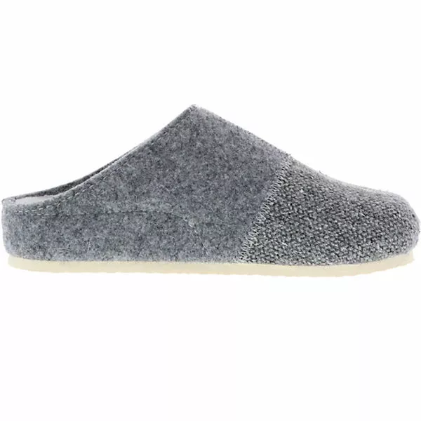 Tofee Damen Hausschuhe Pantoffeln Naturwollfilz Grau - Grau 8 Tofee Damen Hausschuhe Pantoffeln Naturwollfilz Grau - Grau – Bild 6