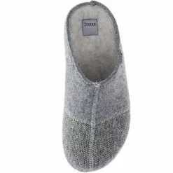 Tofee Damen Hausschuhe Pantoffeln Naturwollfilz Grau - Grau 15 Tofee Damen Hausschuhe Pantoffeln Naturwollfilz Grau - Grau -Schuhladen 12669006 07