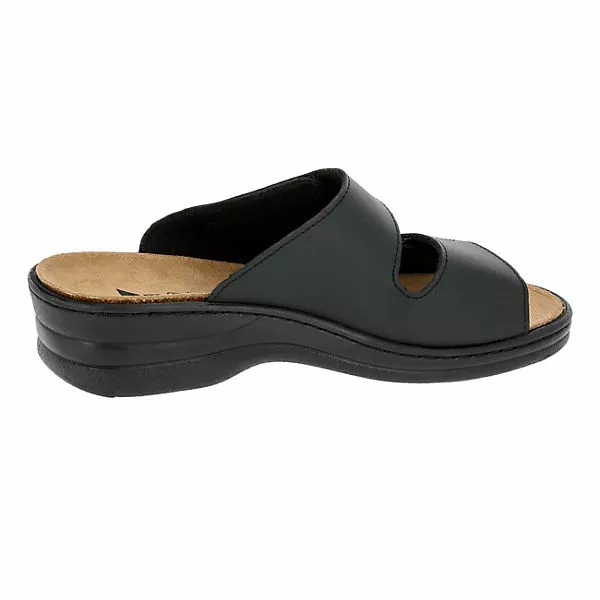 LICO Pantolette Bioline Wellness Hausschuhe - Schwarz 6 LICO Pantolette Bioline Wellness Hausschuhe - Schwarz – Bild 4