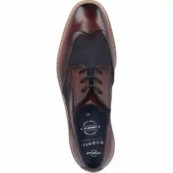 Bugatti Businessschuhe Business-Schnürschuhe - Braun/blau 14 Bugatti Businessschuhe Business-Schnürschuhe - Braun/blau -Schuhladen 13613522 06