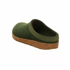 Haflinger Hausschuhe Hausschuhe - Grün -Schuhladen 13900458 03
