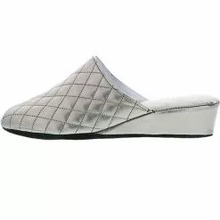 Maria Moda Damen Hausschuhe Pantoffeln Raute Silber - Silber 13 Maria Moda Damen Hausschuhe Pantoffeln Raute Silber - Silber -Schuhladen 14949281 05