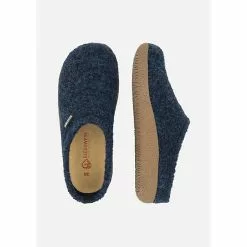 Giesswein Hausschuh Veitsch Hüttenschuhe - Dark Blue Denim -Schuhladen 15340140 09