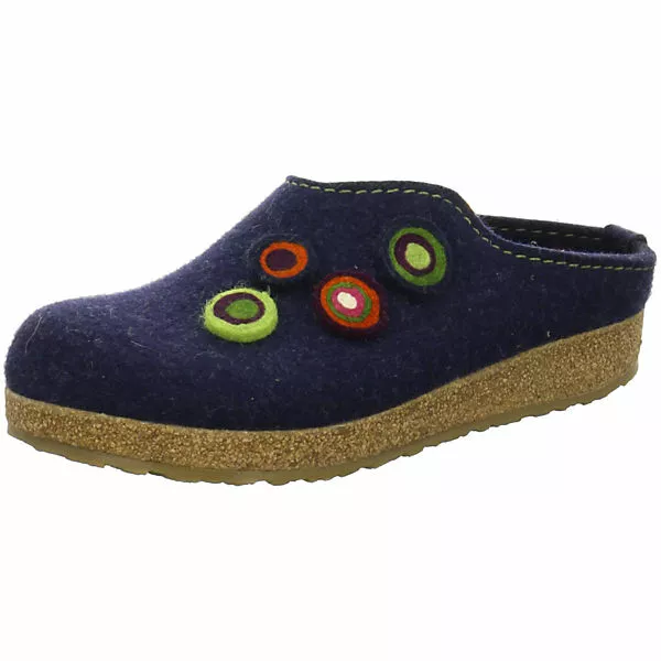 Haflinger Hausschuhe Hausschuhe - Blau 3 Haflinger Hausschuhe Hausschuhe - Blau