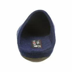 Haflinger Hausschuhe - Blau 7 Haflinger Hausschuhe - Blau -Schuhladen 15806019 02