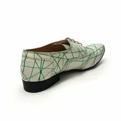 Tiggers® Tiggers Tiggers Biggi 01 A Business Schuh Grün Business-Schnürschuhe - Grün/weiß -Schuhladen 15895498 05