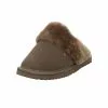 Warmbat Flurry Suede Lammfell-Hausschuhe - Braun -Schuhladen 16467727 01