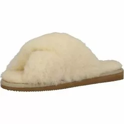 Shepherd Hausschuhe Pantoffeln - Creme