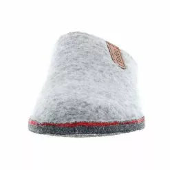 Tofee Damen Hausschuhe Slipper Pantoffeln Pantoletten Naturwollfilz Grau - Grau -Schuhladen 17079453 04