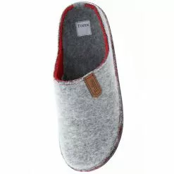Tofee Damen Hausschuhe Slipper Pantoffeln Pantoletten Naturwollfilz Grau - Grau -Schuhladen 17079453 07