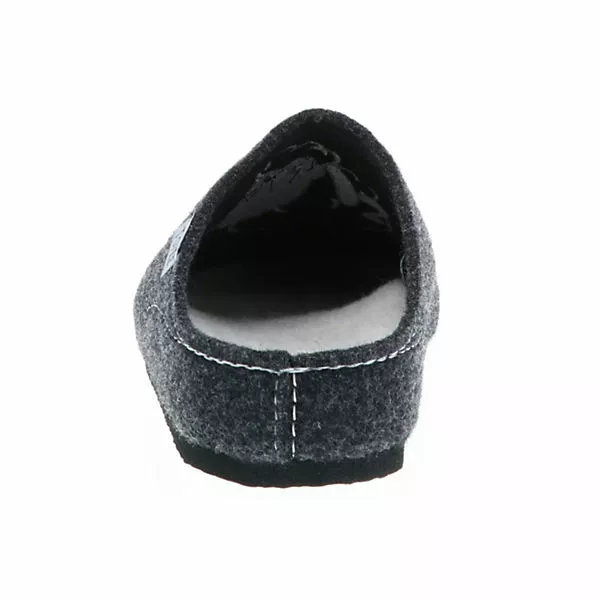 Tofee Damen Hausschuhe Slipper Pantoffeln Pantoletten Naturwollfilz (Schaf) Anthrazit - Anthrazit 4 Tofee Damen Hausschuhe Slipper Pantoffeln Pantoletten Naturwollfilz (Schaf) Anthrazit - Anthrazit – Bild 2