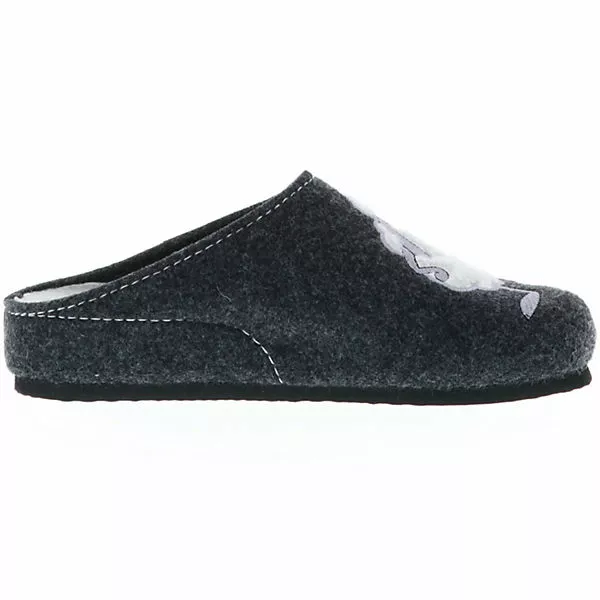 Tofee Damen Hausschuhe Slipper Pantoffeln Pantoletten Naturwollfilz (Schaf) Anthrazit - Anthrazit 8 Tofee Damen Hausschuhe Slipper Pantoffeln Pantoletten Naturwollfilz (Schaf) Anthrazit - Anthrazit – Bild 6