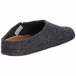 Birkenstock Damen Tieffußbett Pantolette Geschlossene Hausschuhe - Grau -Schuhladen 18508353 04