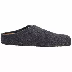 Birkenstock Damen Tieffußbett Pantolette Geschlossene Hausschuhe - Grau -Schuhladen 18508353 05