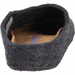 Birkenstock Damen Tieffußbett Pantolette Geschlossene Hausschuhe - Grau -Schuhladen 18508353 07