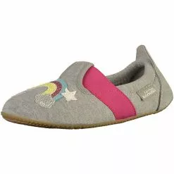 Living Kitzbühel Hausschuhe EINHORN Für Mädchen - Hellgrau -Schuhladen 18562955 02