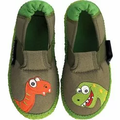 Nanga Hausschuhe Für Jungen - Braun/grün -Schuhladen 18773071 03