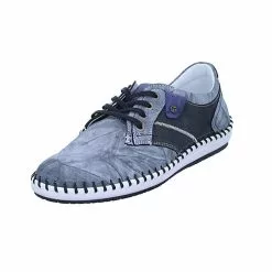 Krisbut Herren Halbschuh 5381 Business-Schnürschuhe - Grau