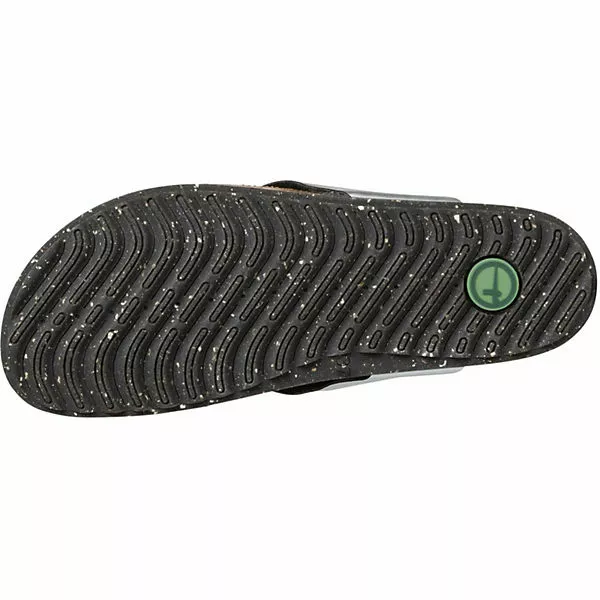 Tamaris GreenStep Pantolette Hausschuhe - Metallicschwarz 7 Tamaris GreenStep Pantolette Hausschuhe - Metallicschwarz – Bild 5