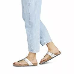 Tamaris GreenStep Zehentrenner Hausschuhe - Metallicschwarz 13 Tamaris GreenStep Zehentrenner Hausschuhe - Metallicschwarz -Schuhladen 18951999 06