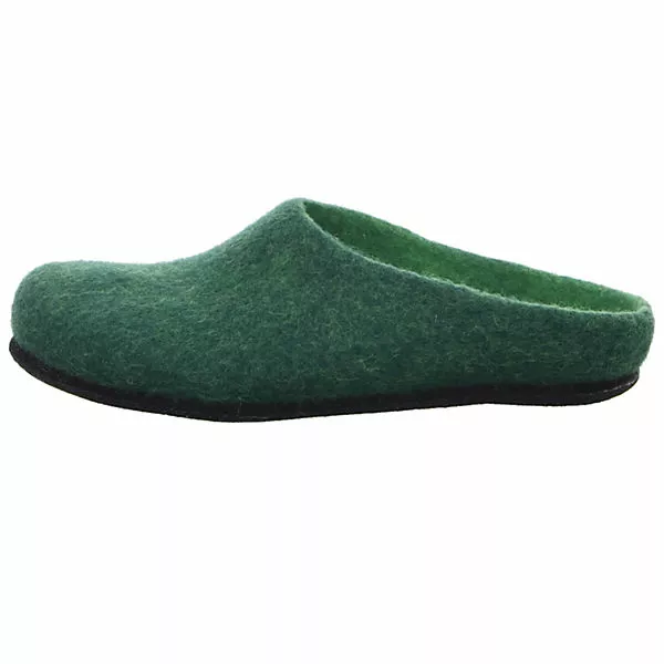Magicfelt Filzpantoffel AN 709 Filzpantoffeln - Dunkelgrün 4 Magicfelt Filzpantoffel AN 709 Filzpantoffeln - Dunkelgrün – Bild 2