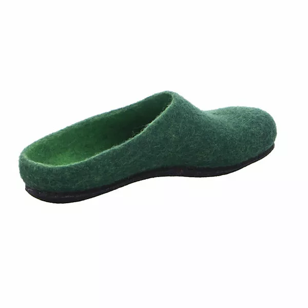 Magicfelt Filzpantoffel AN 709 Filzpantoffeln - Dunkelgrün 7 Magicfelt Filzpantoffel AN 709 Filzpantoffeln - Dunkelgrün – Bild 5