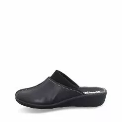 Westland Avignon 302 | Hausschuh Für Damen | Schwarz Avignon 302, Schwarz Pantoffeln - Schwarz -Schuhladen 20464861 08