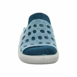 Westland Monaco Damen 64 | Hausschuh Für Damen | Grün Monaco Damen 64, Petrol-kombi Pantoffeln - Petrol -Schuhladen 20465080 05