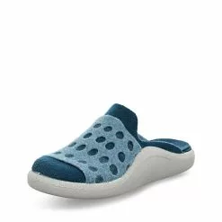 Westland Monaco Damen 64 | Hausschuh Für Damen | Grün Monaco Damen 64, Petrol-kombi Pantoffeln - Petrol -Schuhladen 20465080 09