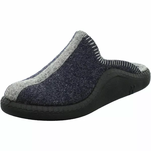 Westland Hausschuh Monaco Damen 62, Jeans-kombi Pantoffeln - Blau-kombi 3 Westland Hausschuh Monaco Damen 62, Jeans-kombi Pantoffeln - Blau-kombi