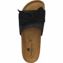 Shepherd Hausschuhe Pantoffeln - Schwarz -Schuhladen 20489738 06