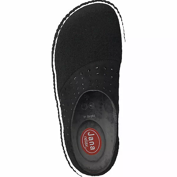 Jana Sabots - Schwarz 6 Jana Sabots - Schwarz – Bild 4