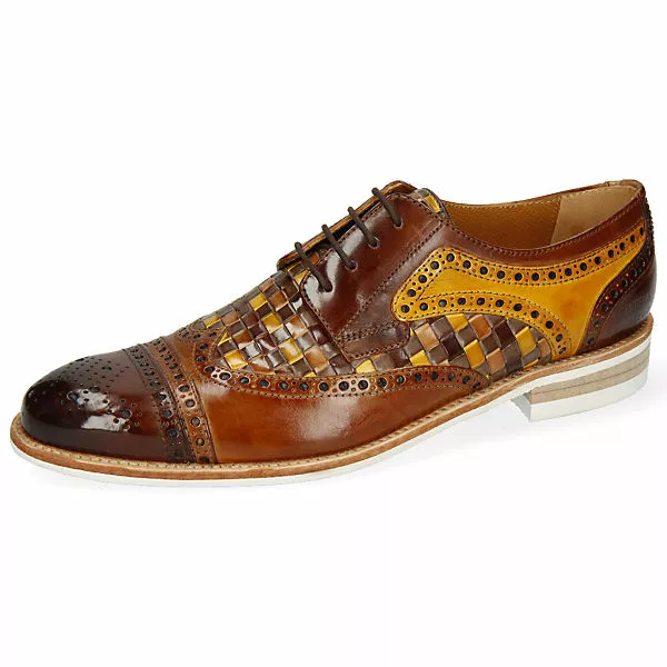 Melvin & Hamilton Henry 7 Derby Schuhe Schnürschuhe - Braun 3 Melvin & Hamilton Henry 7 Derby Schuhe Schnürschuhe - Braun