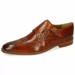 Melvin & Hamilton Martin 2 Monk Schuhe Business-Schnallenschuhe - Braun